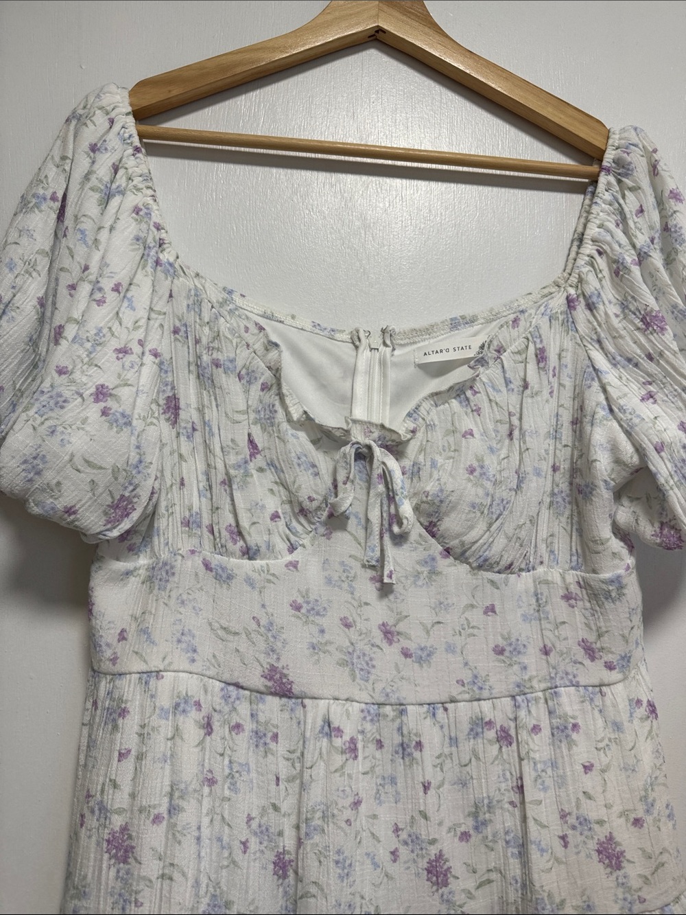 Altar’d State Julia Floral Mini Dress Size XXL - Picture 4 of 4